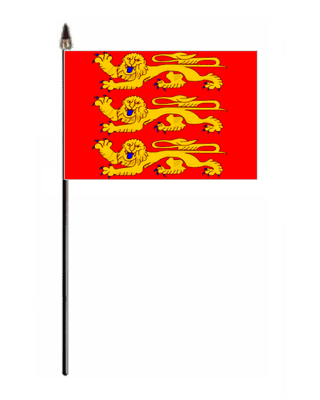 Upper Normandy Hand Flag - Small.