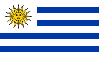 Uruguay Boat / Courtesy Country Flag.