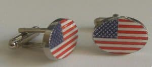 USA Country Flag Cufflinks