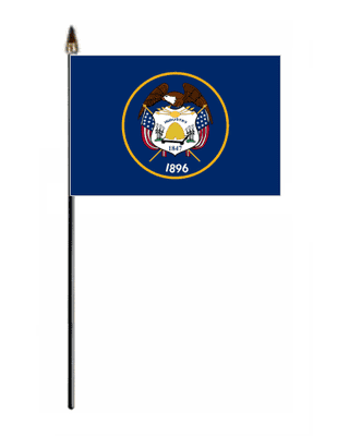 Utah Hand Flag - Small.