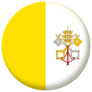 Vatican City Country Flag 25mm Pin Button Badge