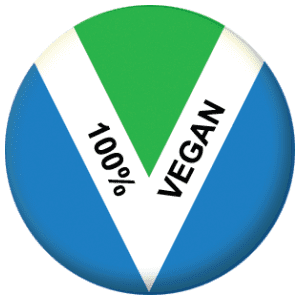 Vegan 100% Vegan 58mm Keyring