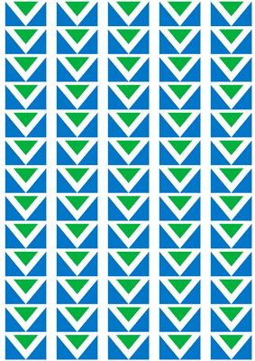 Vegan Flag Stickers - 65 per sheet