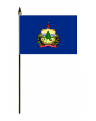 Vermont Hand Flag - Small.