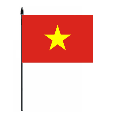 Vietnam Country Hand Flag - Medium.