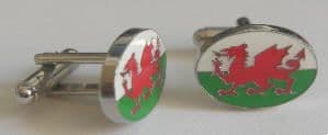 Wales Country Flag Cufflinks