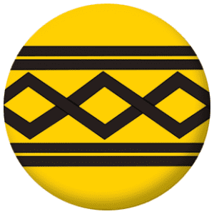West Midlands County Flag 25mm Flat Back