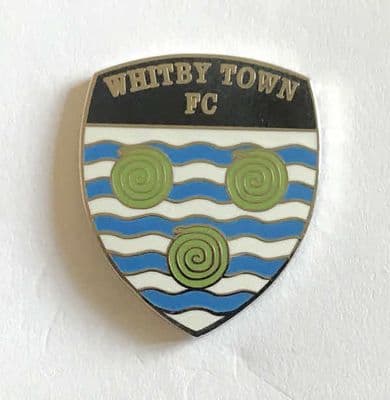 Whitby Town Football Club Enamel Pin Badge 01