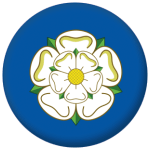 Yorkshire County Flag 25mm Pin Button Badge