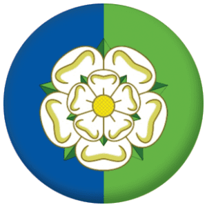 Yorkshire East Riding County Flag 58mm Fridge Magnet