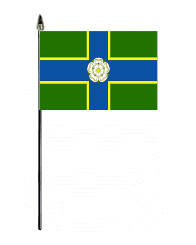 Yorkshire North Riding Hand Flag - Small