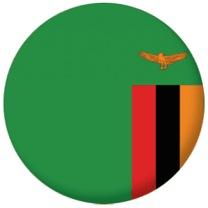 Zambia Country Flag 58mm Mirror