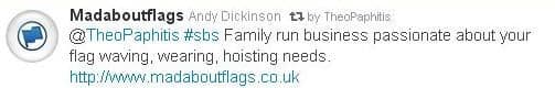 Theo's Madaboutflags re-tweet. Theo's Madaboutflags re-tweet.