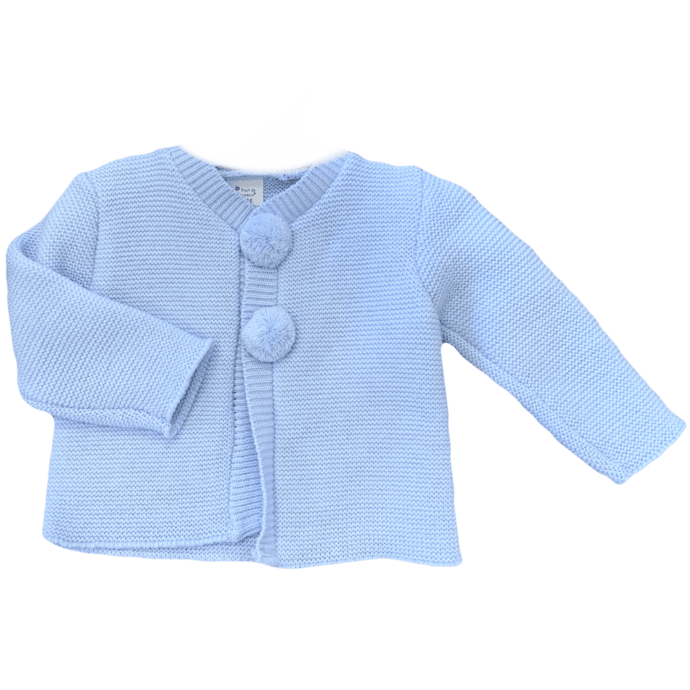 Baby pom 2025 pom cardigan