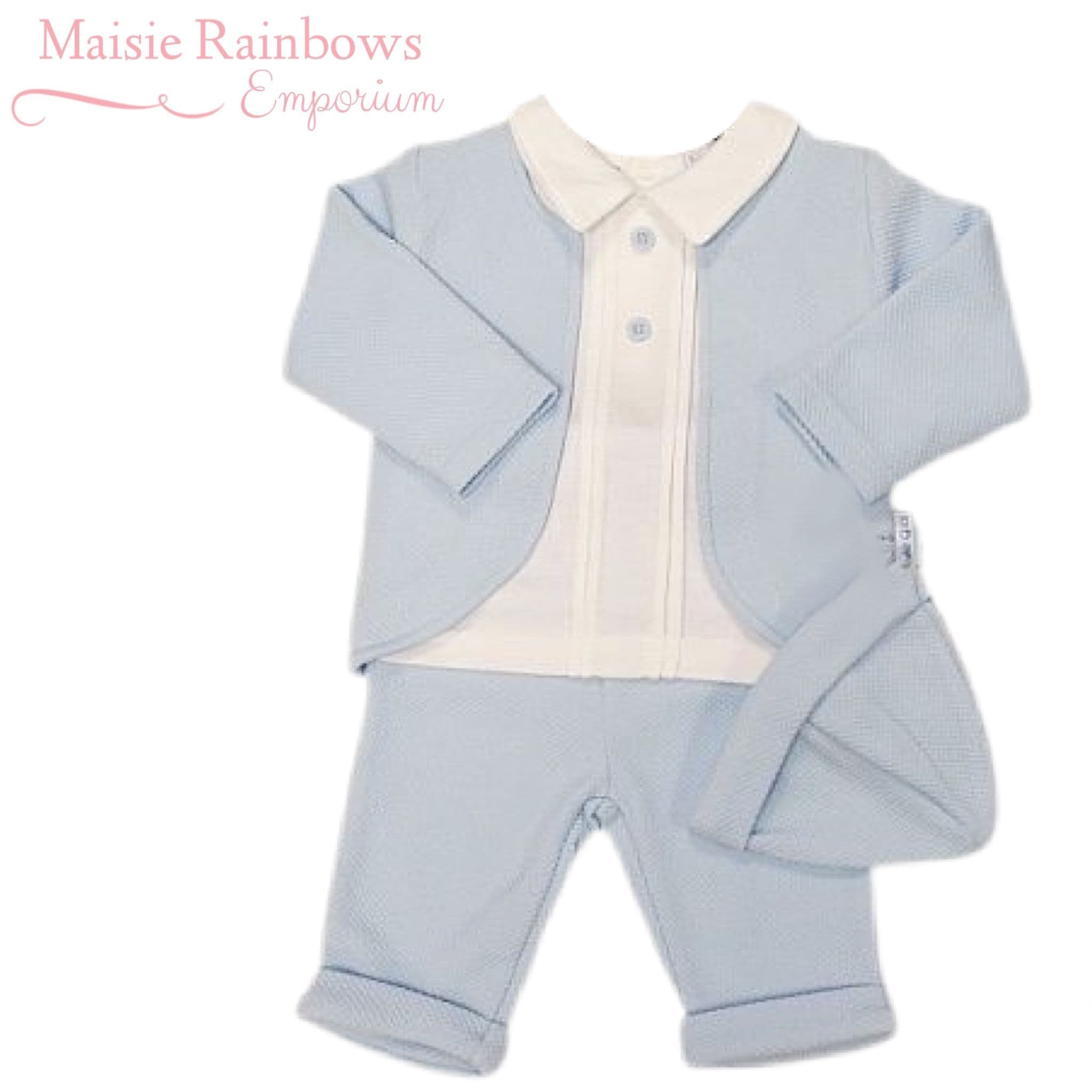Boys Outfits Baby Boys Blue 4pce Spanish Outfit