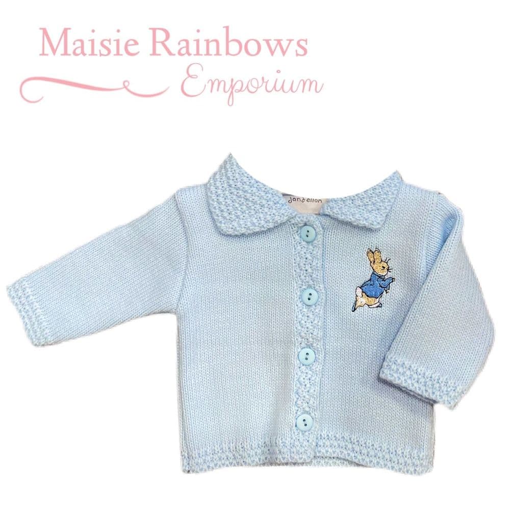 Peter rabbit hot sale baby cardigan
