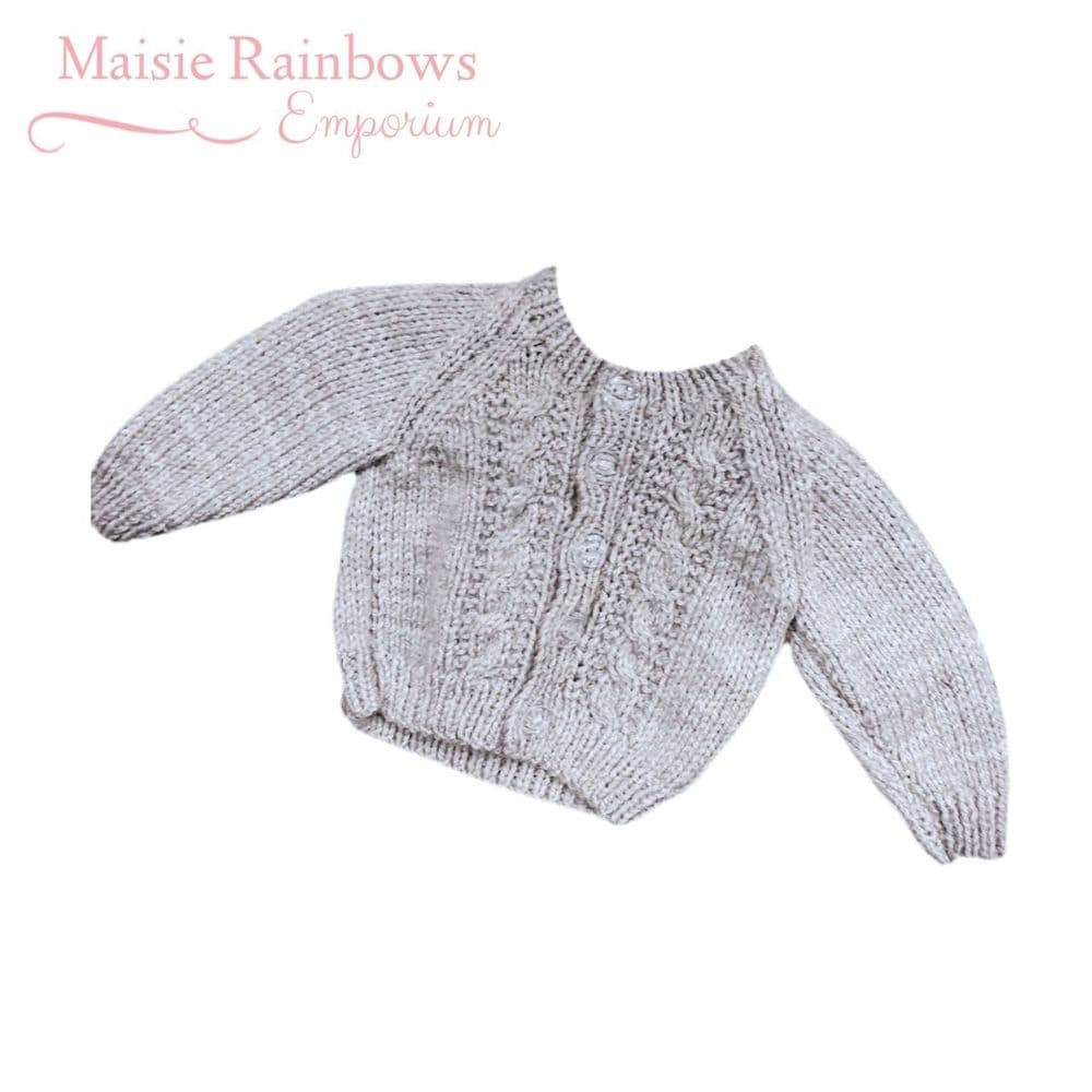 Baby boys 2025 grey cardigan