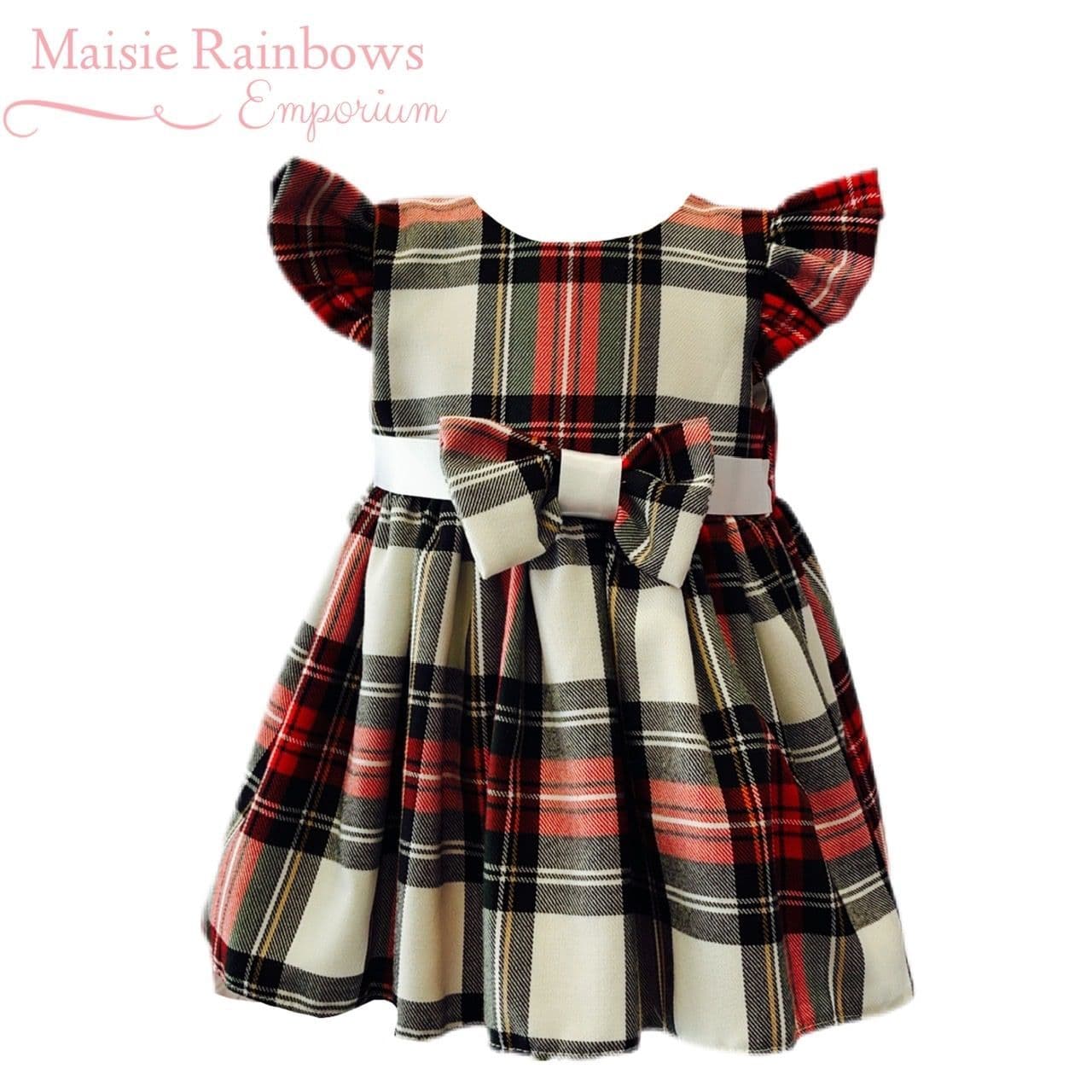 Ralph lauren baby 2024 girl plaid dress