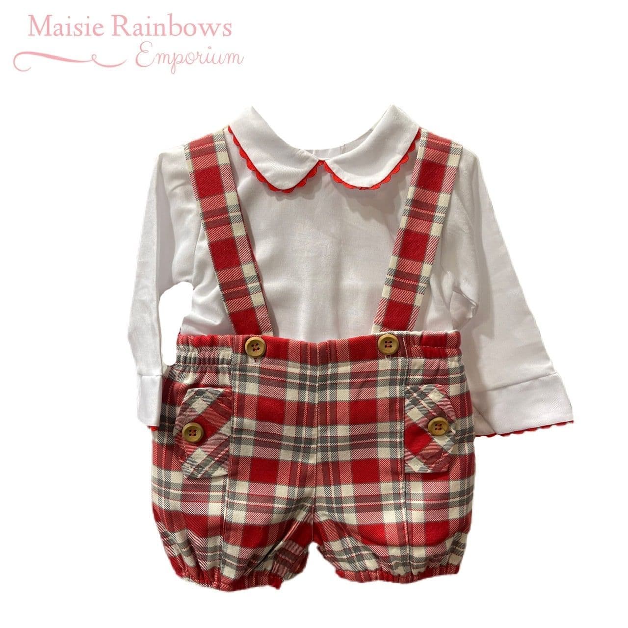 Clearance boys grey shorts and braces Online Sale