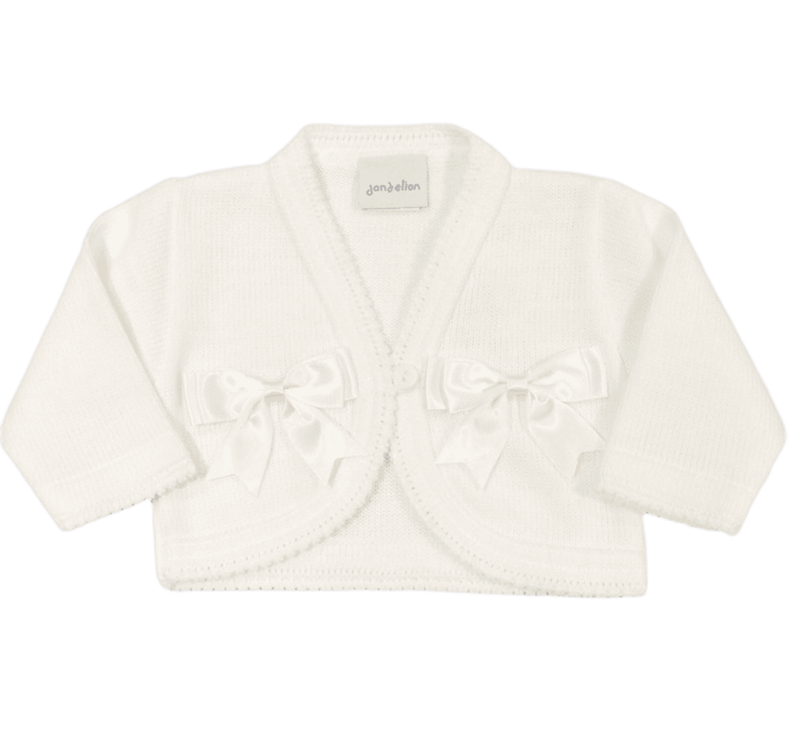 Girls 2025 ivory cardigan