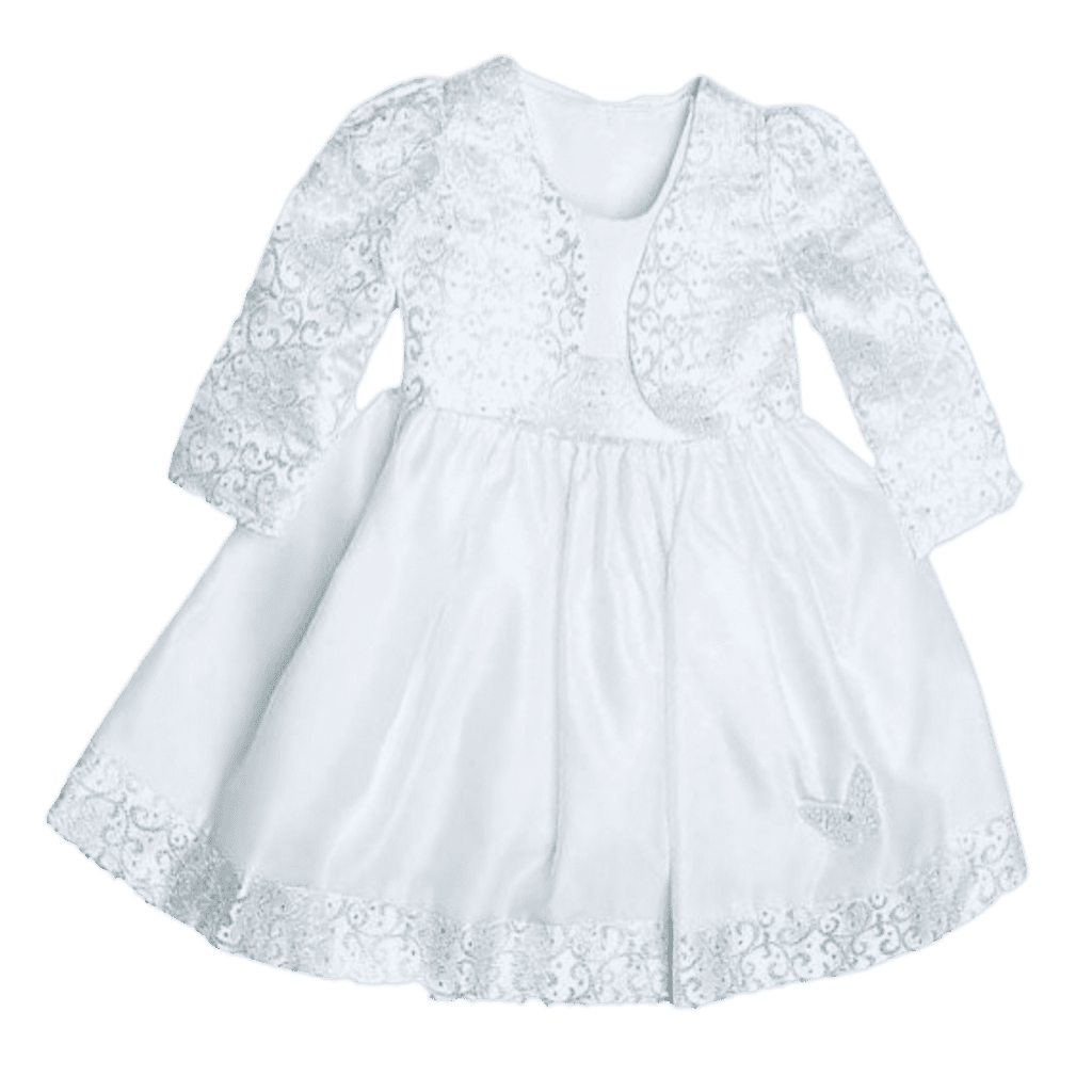 Girls white 2025 sequin dress