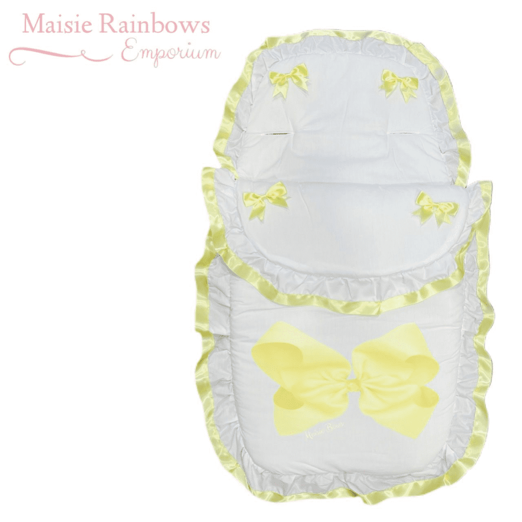 Personalised car 2024 seat cosy toes