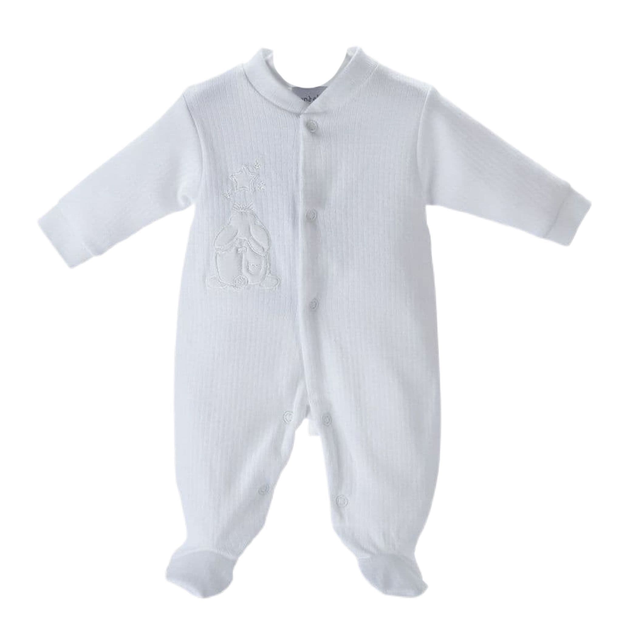 White velour sales baby grows