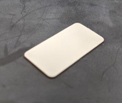 30x15mm On Metal Label