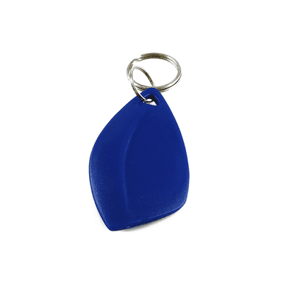 Sail Keyfobs Blue with Silver Ring EM4200