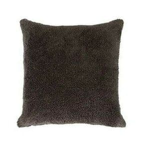 GLITTER SPARKLES SOFT FLUFFY TEDDY BEAR FUR DARK GREY CUSHION COVER £6.95 EACH