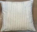 Luxury Cream Velvet Adorned with Sparkling Diamante Stones  Cushion Cover £8.99