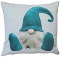 Novelty Cute Green Gonk Linen Christmas Zipped  18" Cushion Filled £13.99 Each