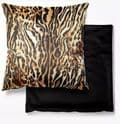 Plush Velvet Jungle Tiger Print Bokara Velvet 18" Cushion Cover £10.99 Each