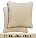 Set of 2 Chester Herringbone Design  Cushion Covers 18" x 18" £15.99 3 Colours