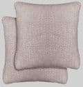 Set of 2 Luxury  Soft Boucle Light Grey Reversible 24" Cushion Covers £19.99