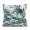Set of 4 Jungle Tropical  Green Leaves Silky Reversible 18"Cushion Covers £12.99