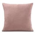 Set of 4 Luxury Pale Rose Pink Soft Chenille Velvet  18" Cushion Covers £19.99