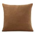 Set of 4 Luxury Tan Natural Soft Chenille Velvet  18" Cushion Covers £19.99