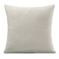 Set of 4 Luxury Warm Cream Soft Chenille Velvet  18" Cushion Covers £19.99