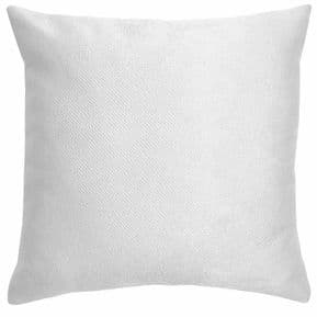 SET OF 4 SOFT VELVET TOUCH TEXTURED SILVER GREY 18