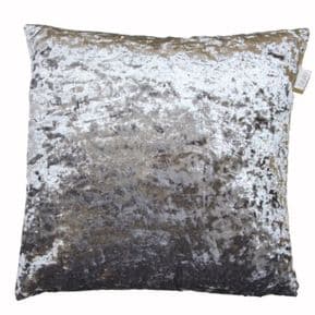 SHIMMERY STEEL GREY CRUSHED VELVET LARGE 24