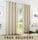 Sold in Pairs  Velvet Chenille Blackout Lined Eyelet Ready Made Curtains 3 cols