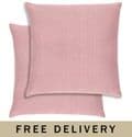 Sold in Sets of 2 and 4 Textured Grain 16" Cushion Covers 7 Fab Colours