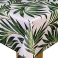 summer Dining Jungle Green Palm Leaves PVC Tablecloth 54" Wide X 2 Metres £12.95