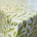 summer Dining Willow Green Leaves PVC Tablecloth 54" Wide X 2 Metres £12.95