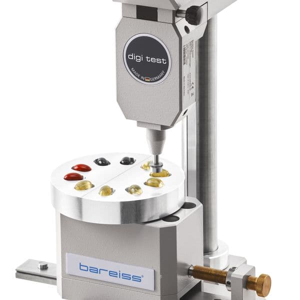 BAREISS DigiTest II Gelomat hardness tester for soft gel gelatine