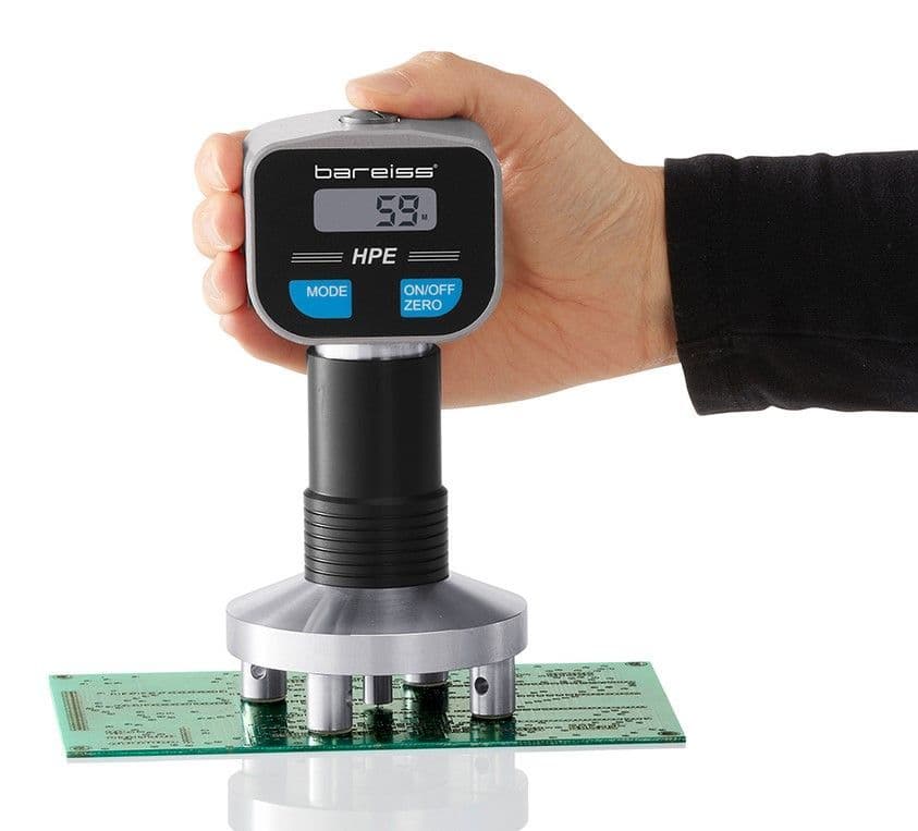 BAREISS HPE II BARCOL hardness tester Digital to DIN EN 59 ASTM D 2583