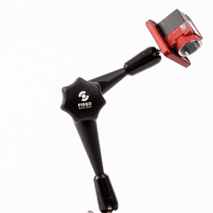 FISSO Machine Vision Camera-Monitor Mount 260 mm with Table Clamp - Part No.: OE26.20