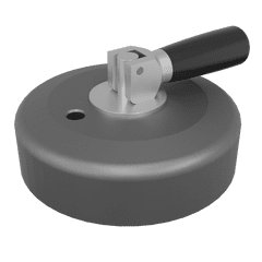 FISSO - Vacuum Base - M8 - Adhesive Force:  300 N - 5.090-VE