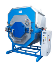 For Lab Italia - Model: FG-R post curing ovens for rubber -Rotating oven for Elastomer Vulcanisation